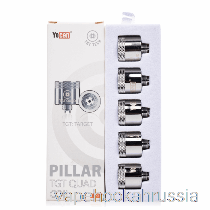 Vape Russia Yocan сменные катушки Pillar TGT Катушки Pillar TGT Quad